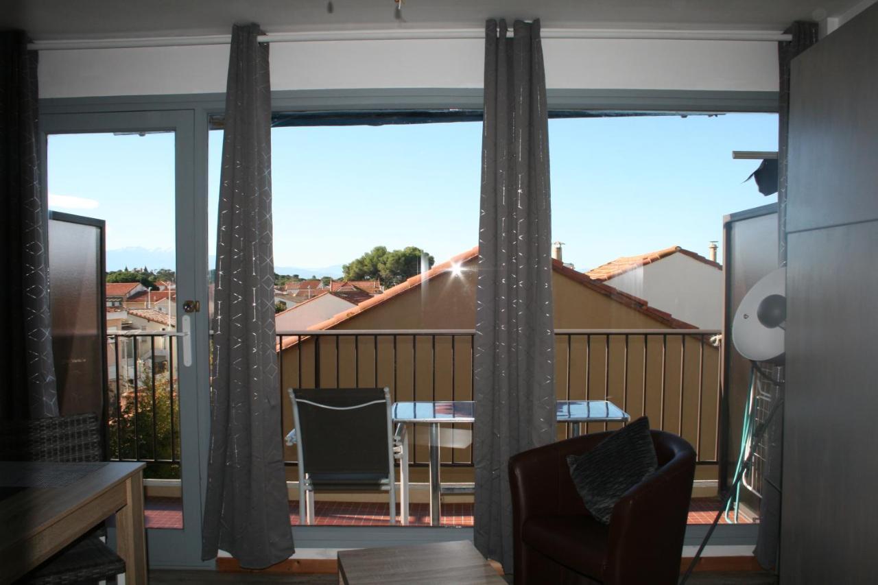 Charmant Studio 20 M De La Plage Canet-en-Roussillon Buitenkant foto