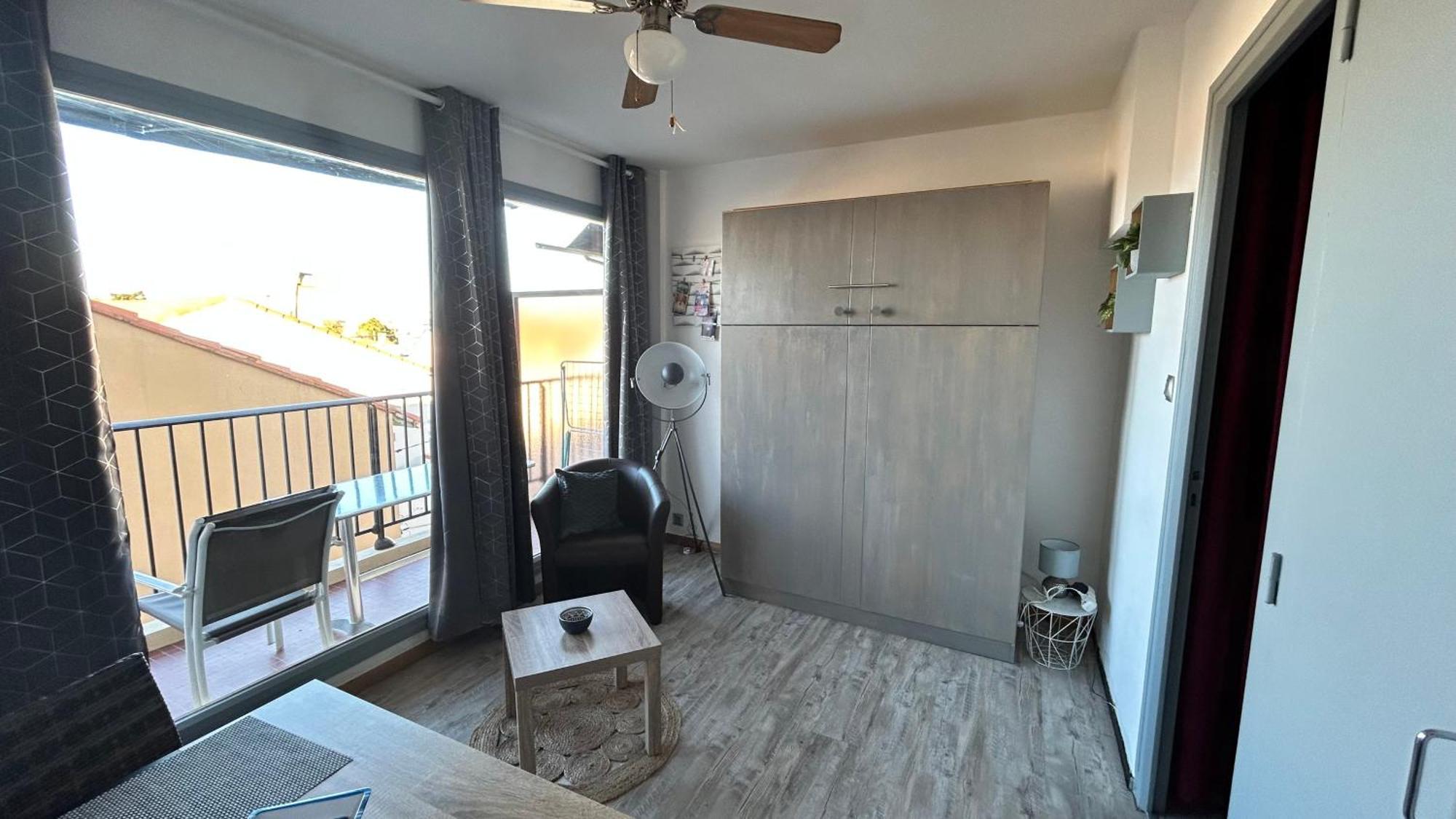 Charmant Studio 20 M De La Plage Canet-en-Roussillon Buitenkant foto